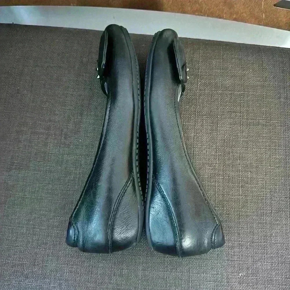 Ecco Bouillon Women's SlipOn Leather Loafers Black Sz 36 - Picture 6 of 7